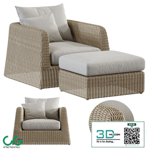 Janus et Cie Zeya Lounge Chair Set