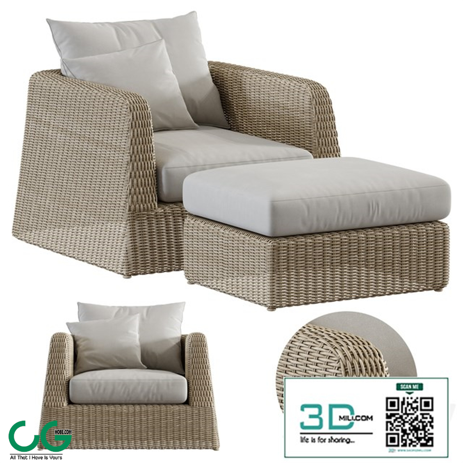 Janus et Cie Zeya Lounge Chair Set