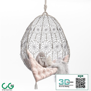 Garden swing Knotted Melati Hanging Chair