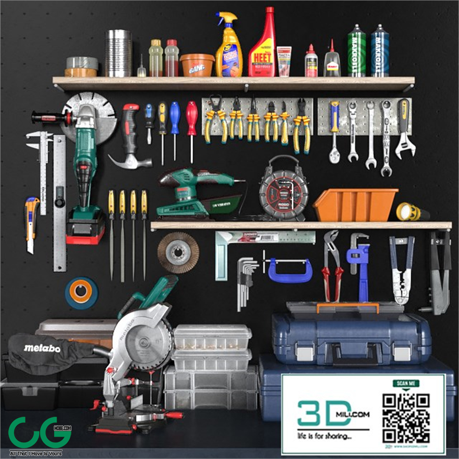 garage tools set 2