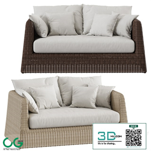 Janus et cie Zeya Sofa 2 Seat
