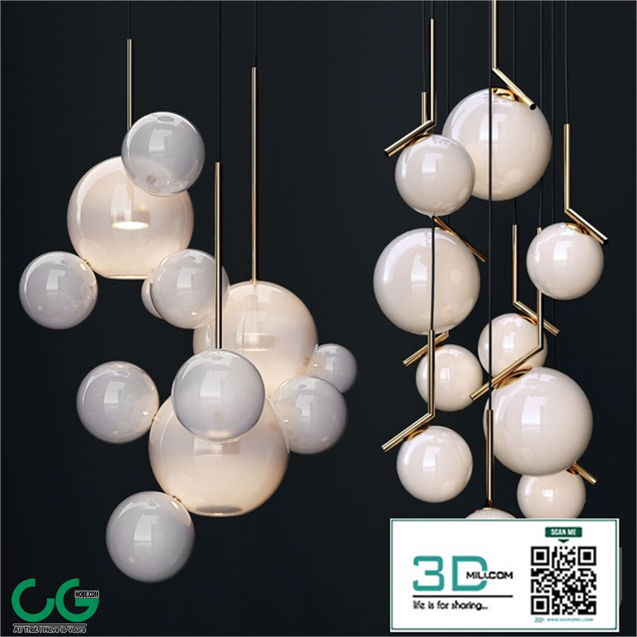 Chandeliers IC and G & C Bolle