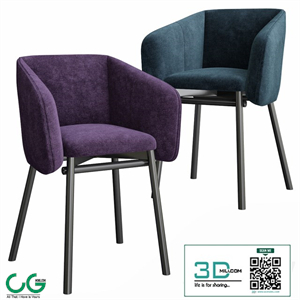Traba BALU TURQUOISE CHAIR BY EMILIO NANNI