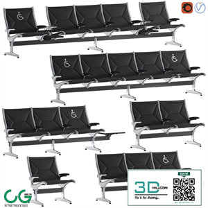 Herman Miller Eames Tandem Sling Seating