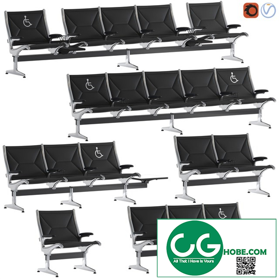 Herman Miller Eames Tandem Sling Seating