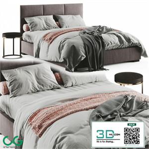 RH Modena Bed
