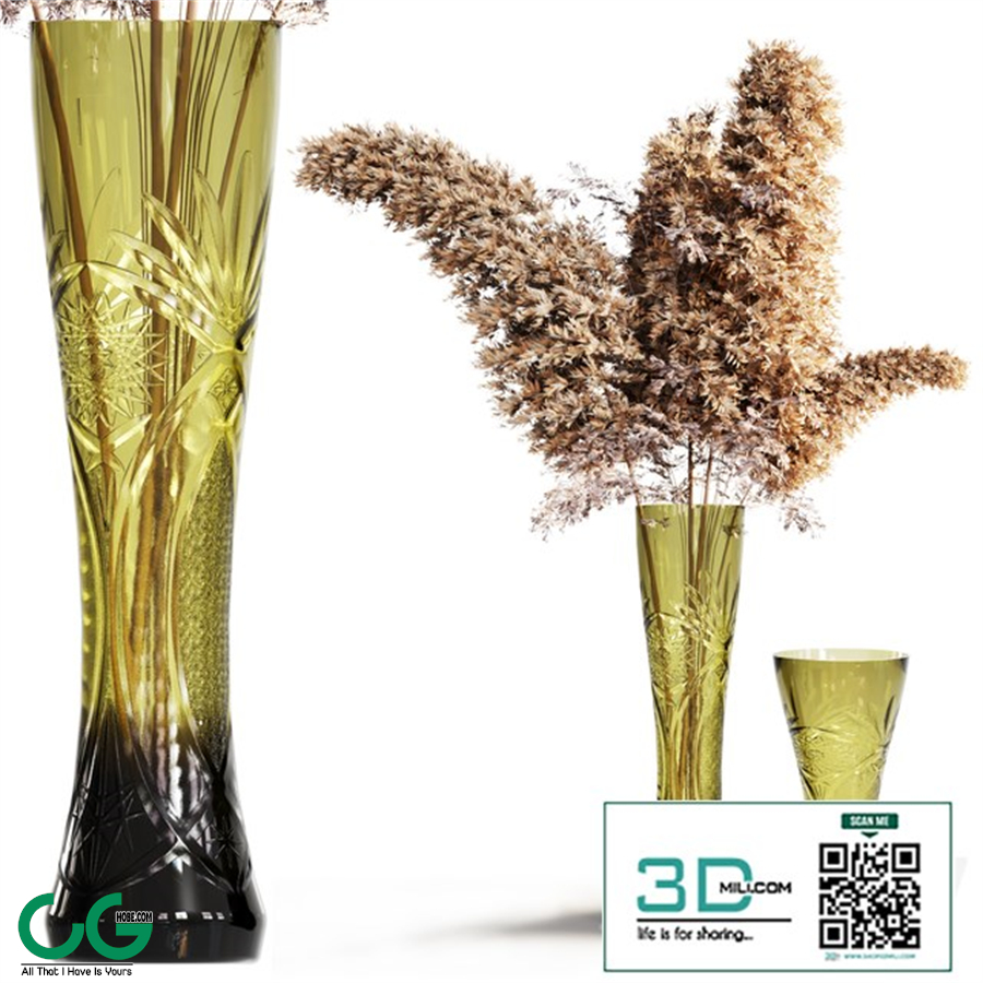 Pampas vase 2