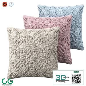 Knit cushion