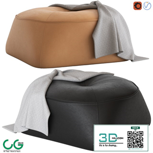 Globewest Natadora Arbor Ottoman
