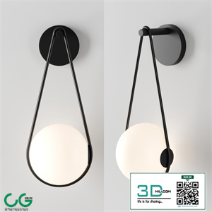 Arandela Corda wall lamp by wentz design