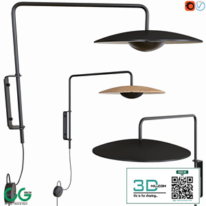 GINGER SWING ARM WALL LIGHT