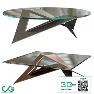 Mathematique 40 Coffee Table Reflex Angelo