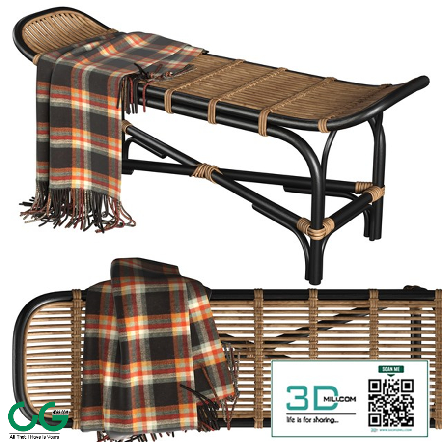 Bloomingville loue sofa rattan