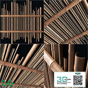 Bamboo Gutter Decor