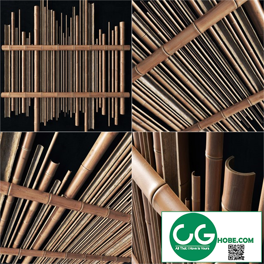 Bamboo Gutter Decor