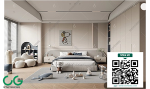 Modern boy room kid room children room 69 3d model
