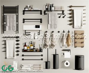 Bathroom Equipment 3dsmax File 96