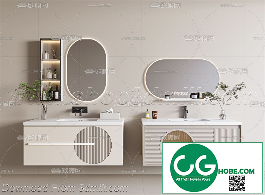Bathroom Equipment 3dsmax File 117