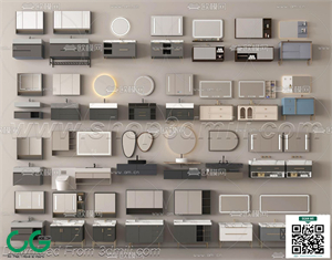 Bathroom Equipment 3dsmax File 109