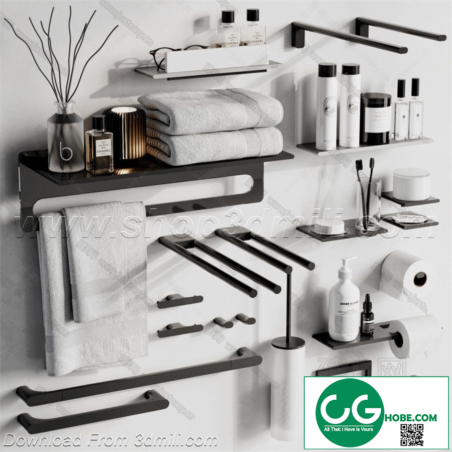 Bathroom Equipment 3dsmax File 97