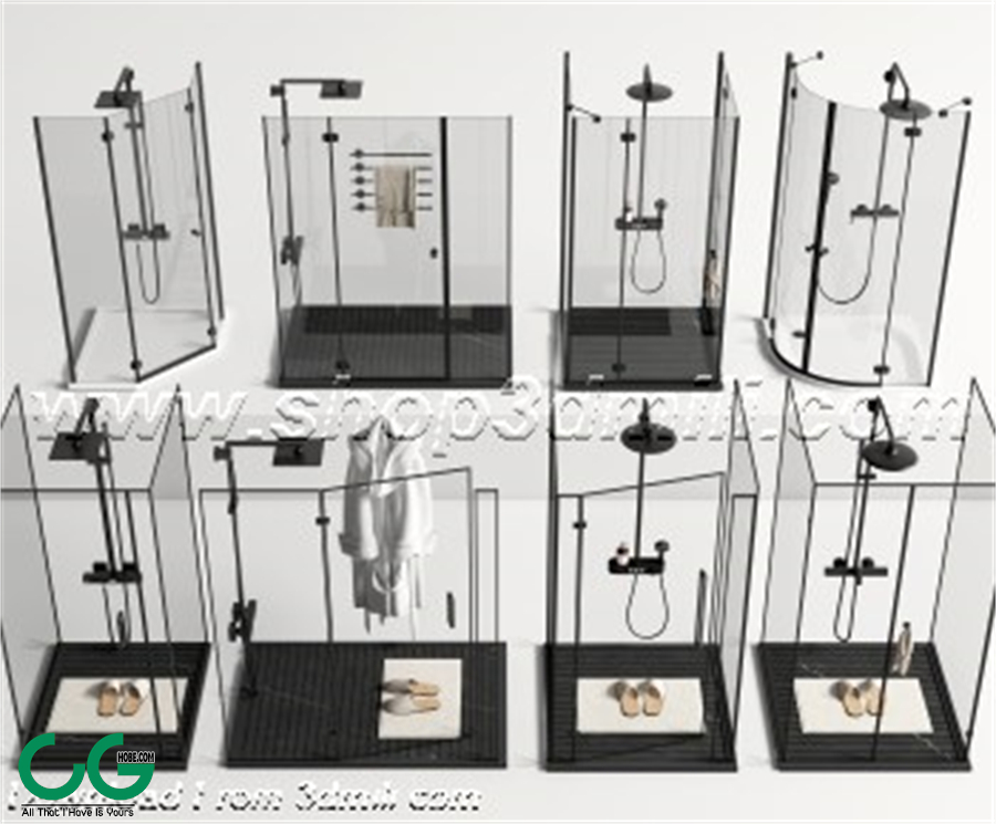 Bathroom Equipment 3dsmax File 132