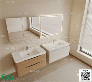 Bathroom Equipment 3dsmax File 122