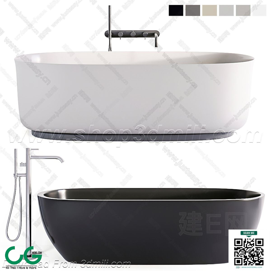 Bathroom Equipment 3dsmax File 127
