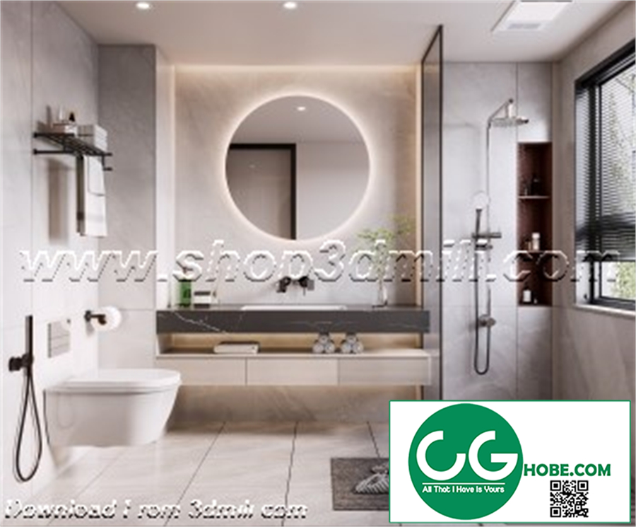 Bathroom Equipment 3dsmax File 114