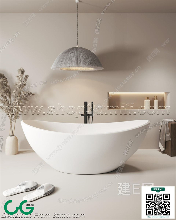 Bathroom Equipment 3dsmax File 129