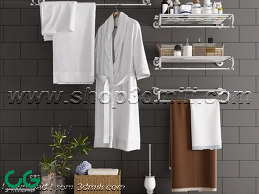 Bathroom Equipment 3dsmax File 102