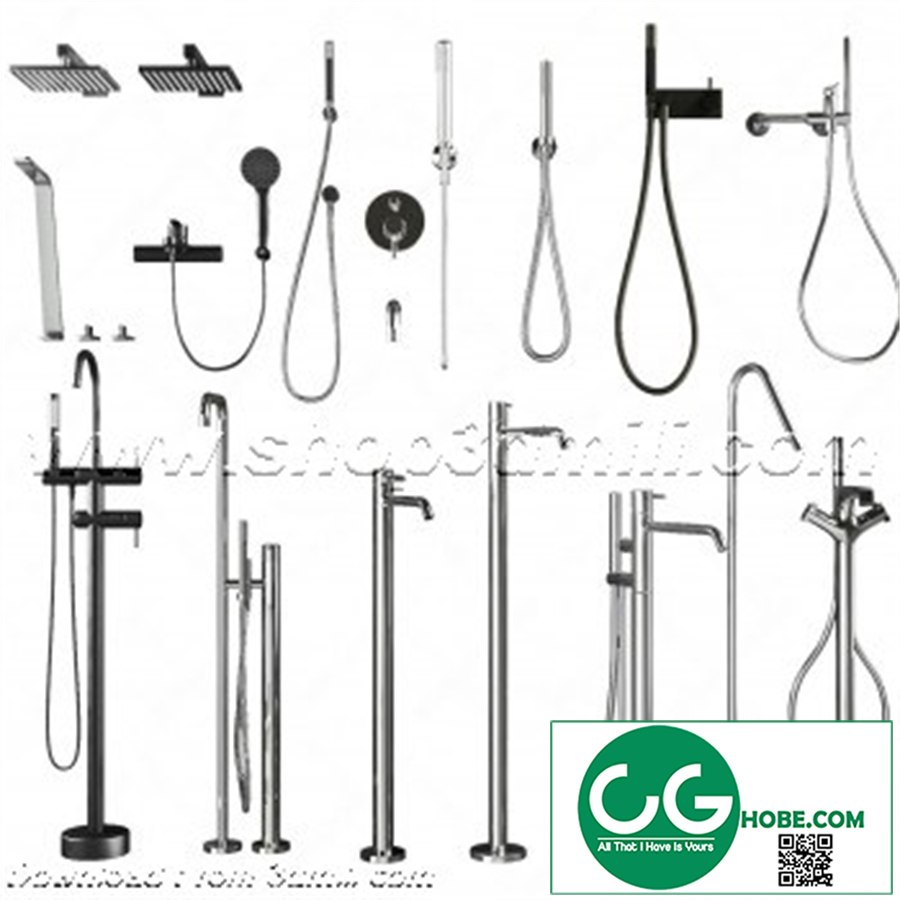 Bathroom Equipment 3dsmax File 136