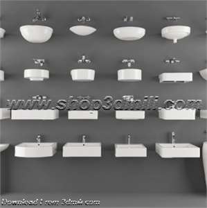 Bathroom Equipment 3dsmax File 141