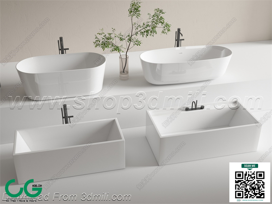 Bathroom Equipment 3dsmax File 111
