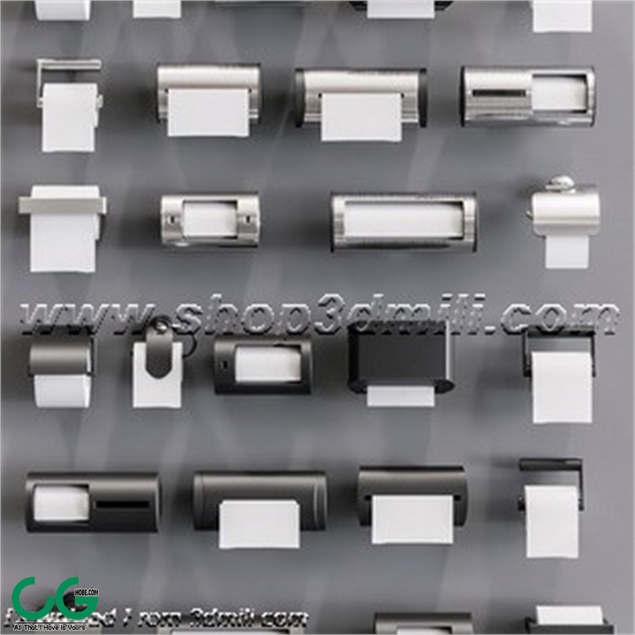 Bathroom Equipment 3dsmax File 99