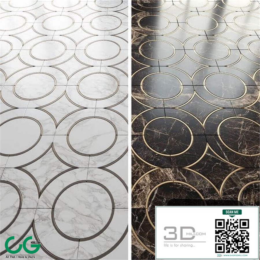 Highland Alpenglow Deux Marble TileBar Tile
