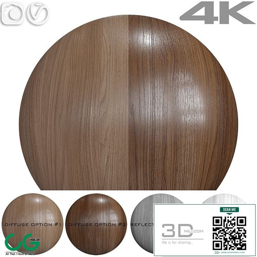 Seamless texture - Walnut