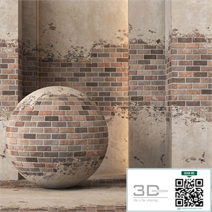 Old Brick Texture 4K Seamless - Tileable