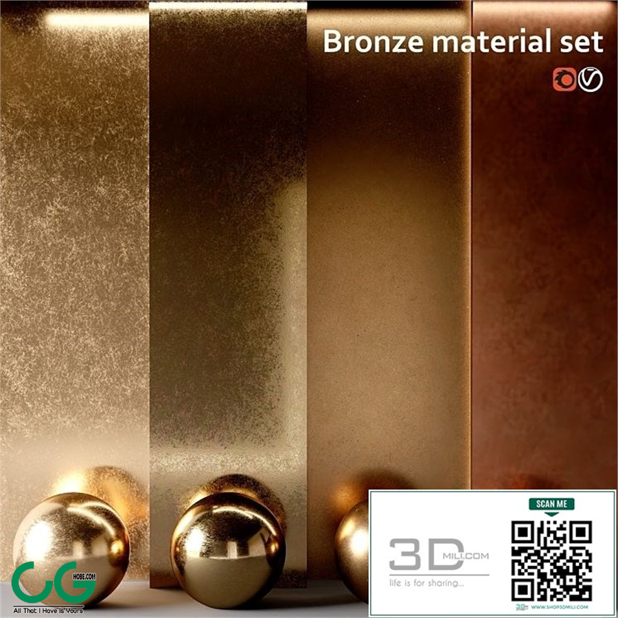 Material set Bronze