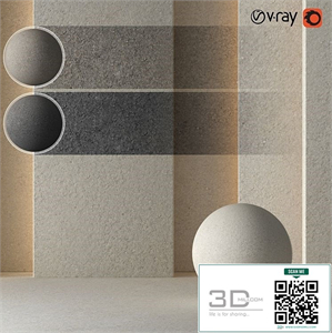 3 Plaster Concrete Material 8K (Seamless - Tileable) DrCG No 59