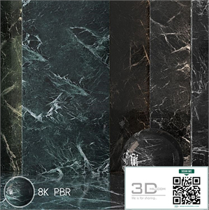 2 Marble Material 8K (Seamless, Tileable) DrCG No 72