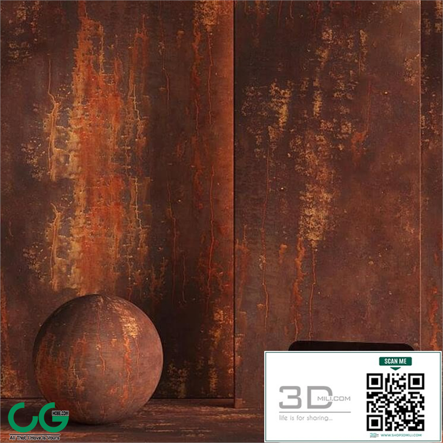 Decorative painting finish IRONIC By Novacolor Material 8K (Seamless and Tileable) DrCG No 79