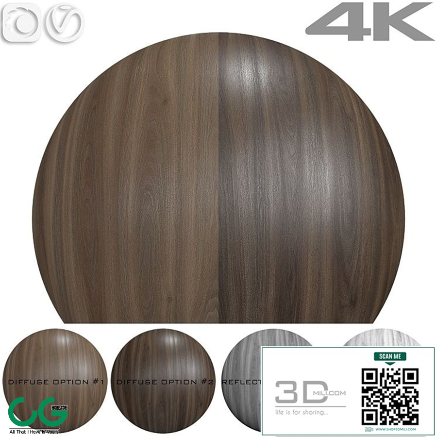 Wood texture - Walnut №7