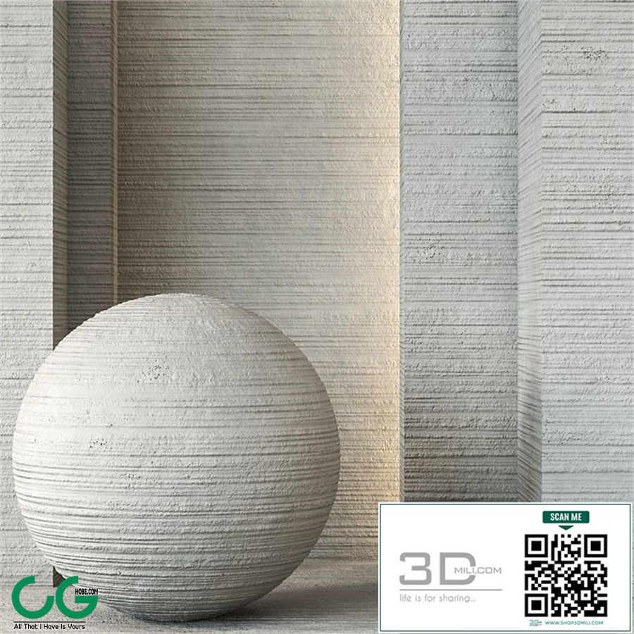 Decorative Wall Plaster Texture 4K - Seamless