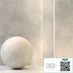 Stucco Textured Beige / PBR / Seamless / 4k / set04