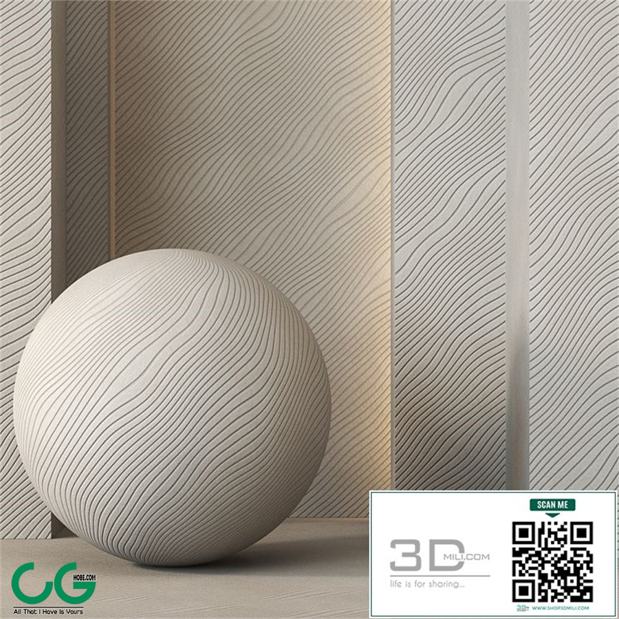 Decorative Plaster wall Texture - 4K - Seamless