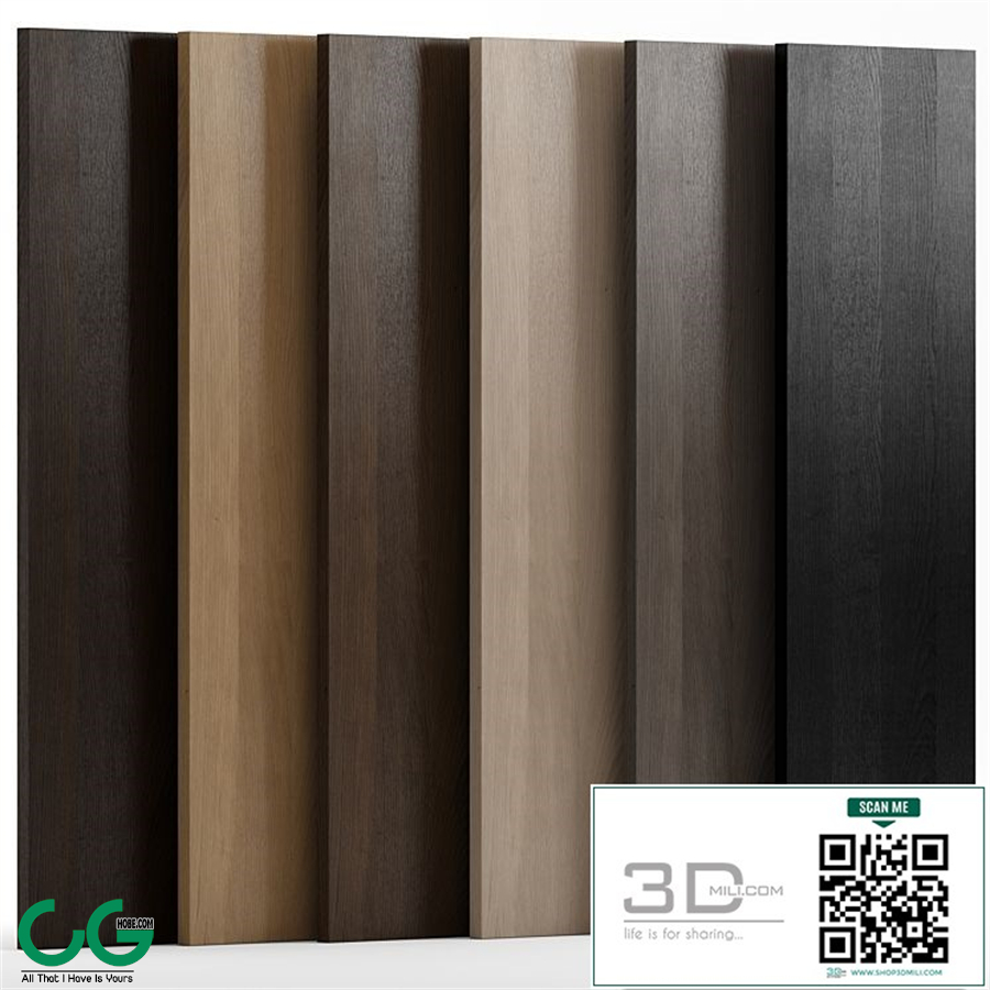 Oak wood with 6 colors