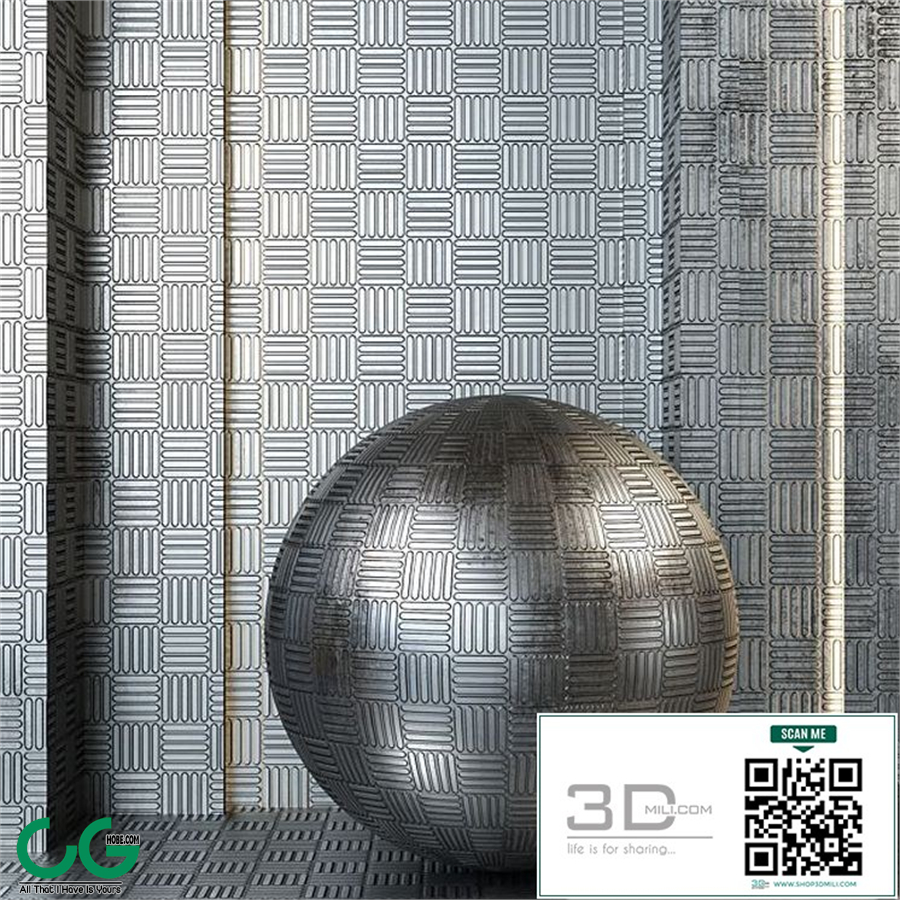 4k metal pattern set 01- Seamless, tileable, PBR
