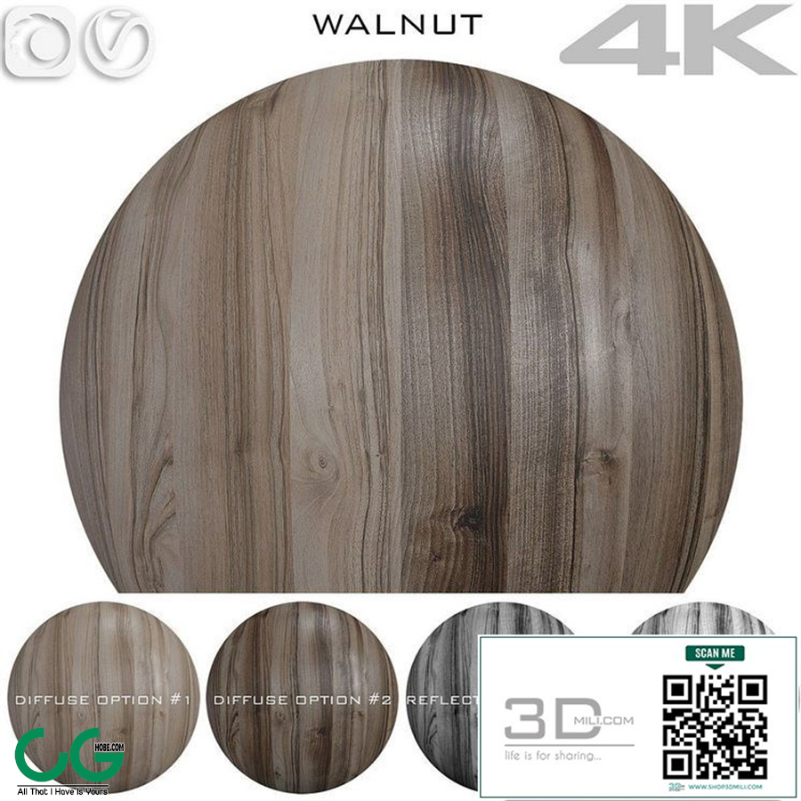 Texture Walnut №6