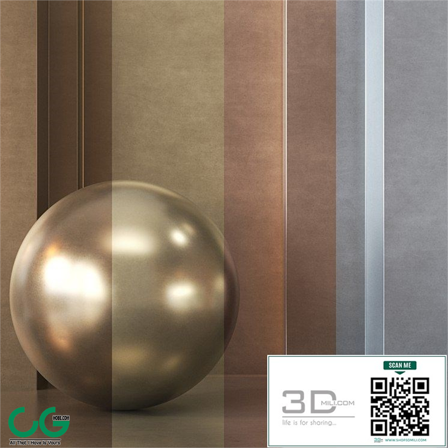 4 in 1 Metall Pack Textures 4K - Seamless - Vol 2