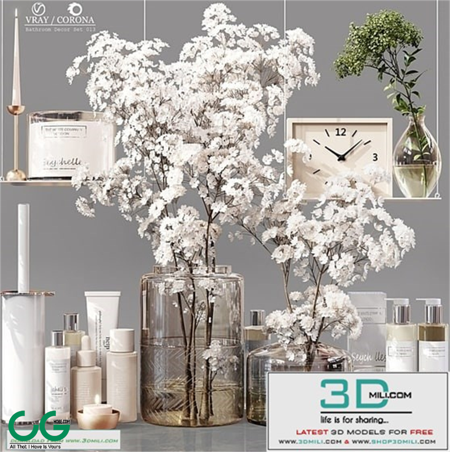 Bathroom Decor Set 013
